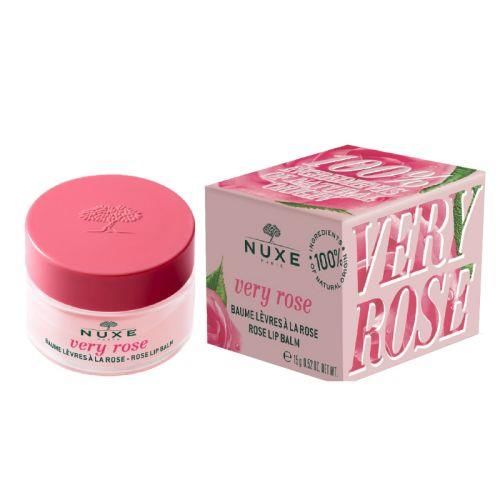 Nuxe Very Rose Rose Extract Nourishing Lip Balm 15 Gr
