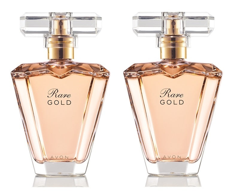 Avon Rare Gold Eau de Parfum Spray 1.7 Fl Oz LOT OF 2