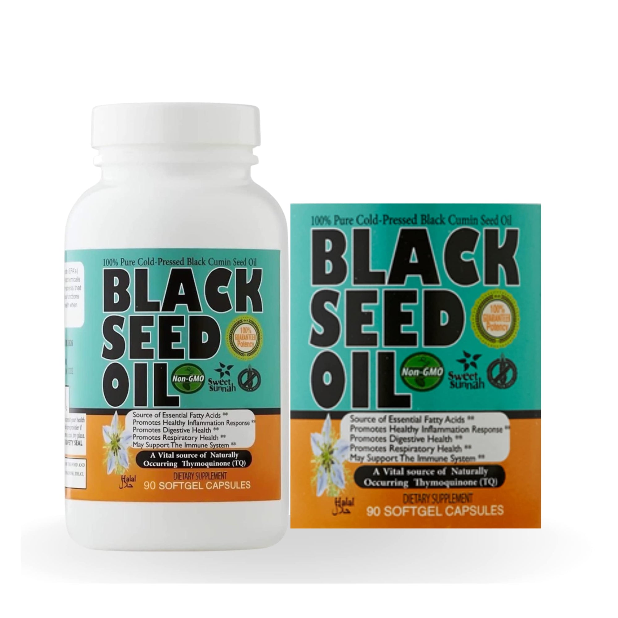 3% Ultimate Thymoquinone Turkish Black Seed Oil Capsules - 90 Days ...