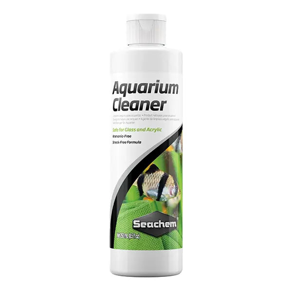 Seachem Aquarium Cleaner 250ml - Ammonia-Free Glass & Acrylic Aquarium Cleaner
