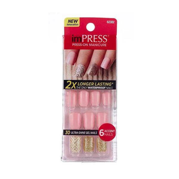 impress Adhesive False Nails: Symphony BIPA010C - Get Instant, Trendy, Long-Lasting Manicures with Easy Stick On Application Impress False Nails: Instant Manicure, Trendy Colors adhesive false nails, press on nails, stick on nails, instant manicure, easy nail application, trendy nail colors, no dry time nails, long lasting false nails, impress nails, quick manicure solution, false nails, stick on manicure, trendy nails, easy nails, no smudge nails, no chip nails, long-lasting nails, salon quality nails, at-