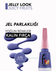 Flormar Juicy Fruits Jelly Look High-Shine Nail Polish