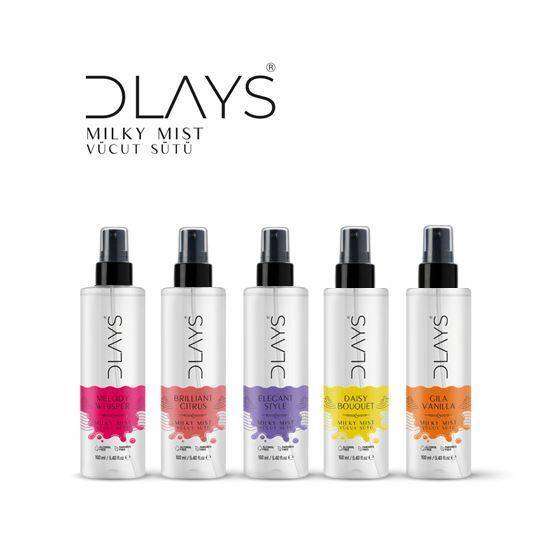 Dlays Gila Vanilla Milky Mist Hydrating Body Milk 160 ml