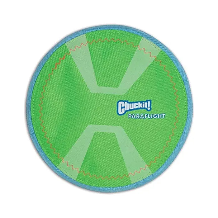 Chuckit Paraflight Max Glow Large Glowing Dog Frisbee Toy