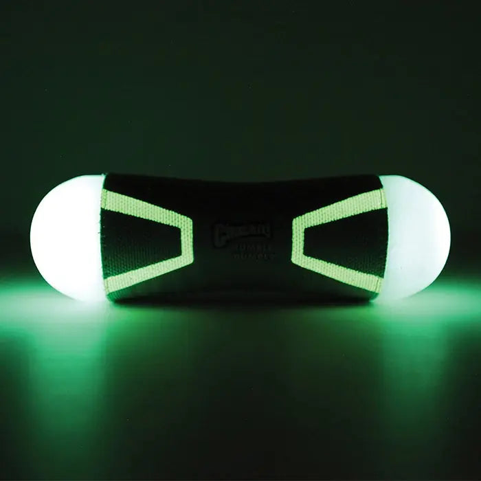 Chuckit Tumble Bumper Max Glow Light-Up Dog Toy Medium