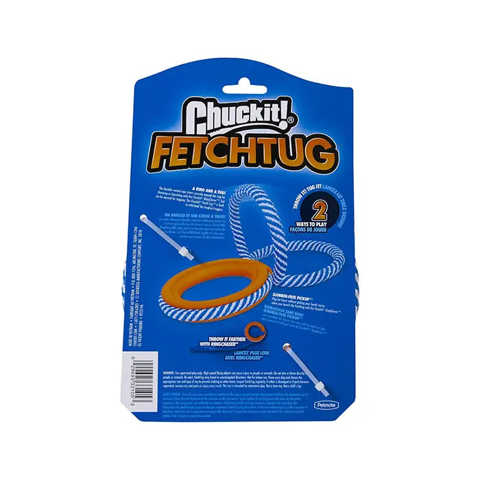 Chuckit Fetch Tug Durable Rubber Ring Dog Toy 6.4x6.4x5.7cm