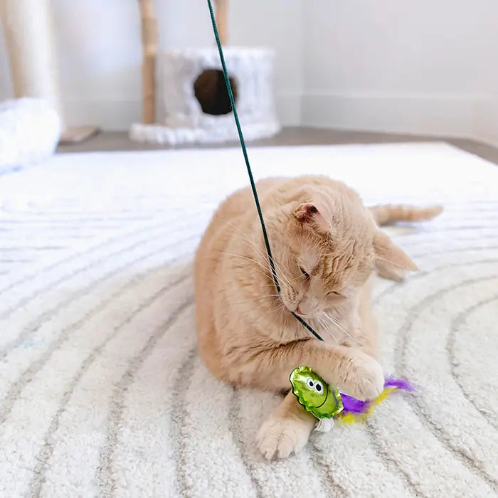 Mad Cat Sea Wand Catnip and Matatabi Teaser Toy