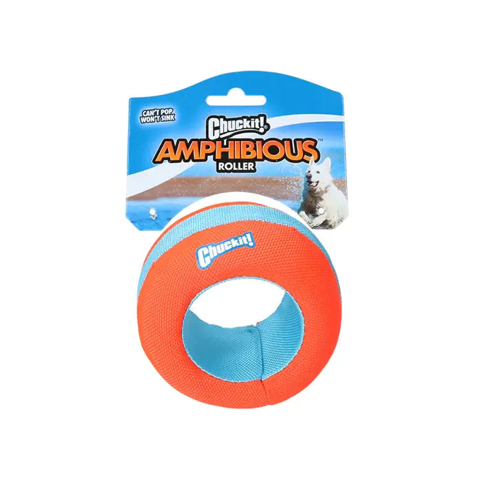 Chuckit Floating Dog Toy Ring Water-Safe Fetch Toy