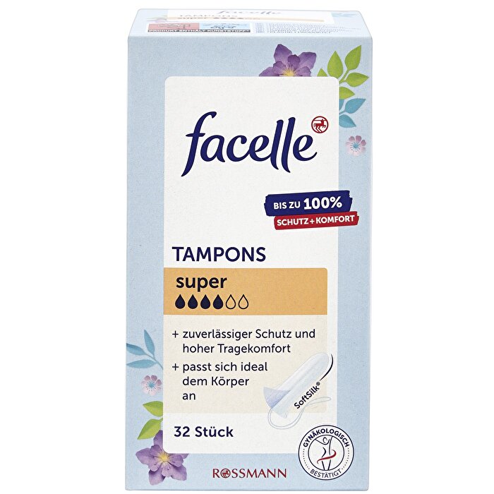 Facelle Tampon Super 32 Pieces - Hygiene Products