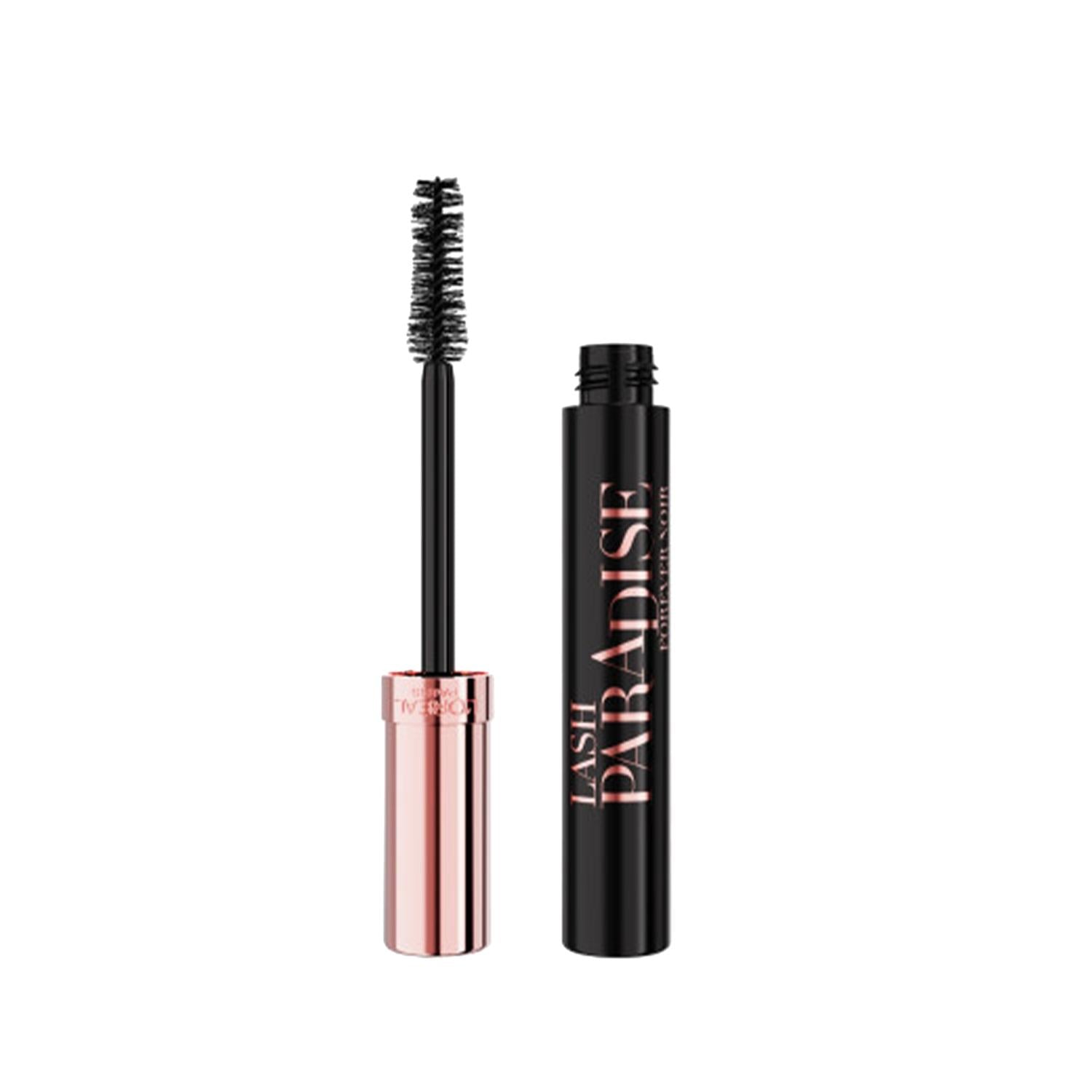 L'Oreal Paris Lash Paradise Mascara - Volumizing & Lengthening Extra Black Formula for Dramatic Lash Effects L'Oreal Paris Lash Paradise Mascara - Extra Black & Long-Lasting Mascara, L'Oreal Paris Lash Paradise, Forever Noir Mascara, Extra Black Mascara, Long-lasting Mascara, Volumizing Mascara, Cosmetics, Eye Makeup, Beauty Essentials, Dramatic Lash Effects, Volumizing Eye Makeup, Lengthening Mascara, Black Mascara, Long-lasting Eye Makeup