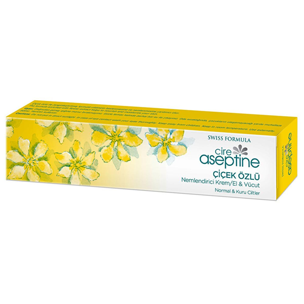 Cire Aseptine Moisturizing Cream - Paraben-Free, Flower Extracts for Dry Skin, 1.01 fl oz - Face Cream