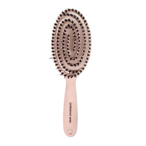 Nascita Pro Ionic Hair Brush for Gentle Detangling & Scalp Massage - Suitable for All Hair Types Nascita Pro Ionic Hair Brush for All Hair Types hair brush, ionic hair brush, detangling brush, scalp massager, gentle hair care, hair care tools, hair styling, men's grooming, women's grooming, curly hair, mixed hair, daily hair care