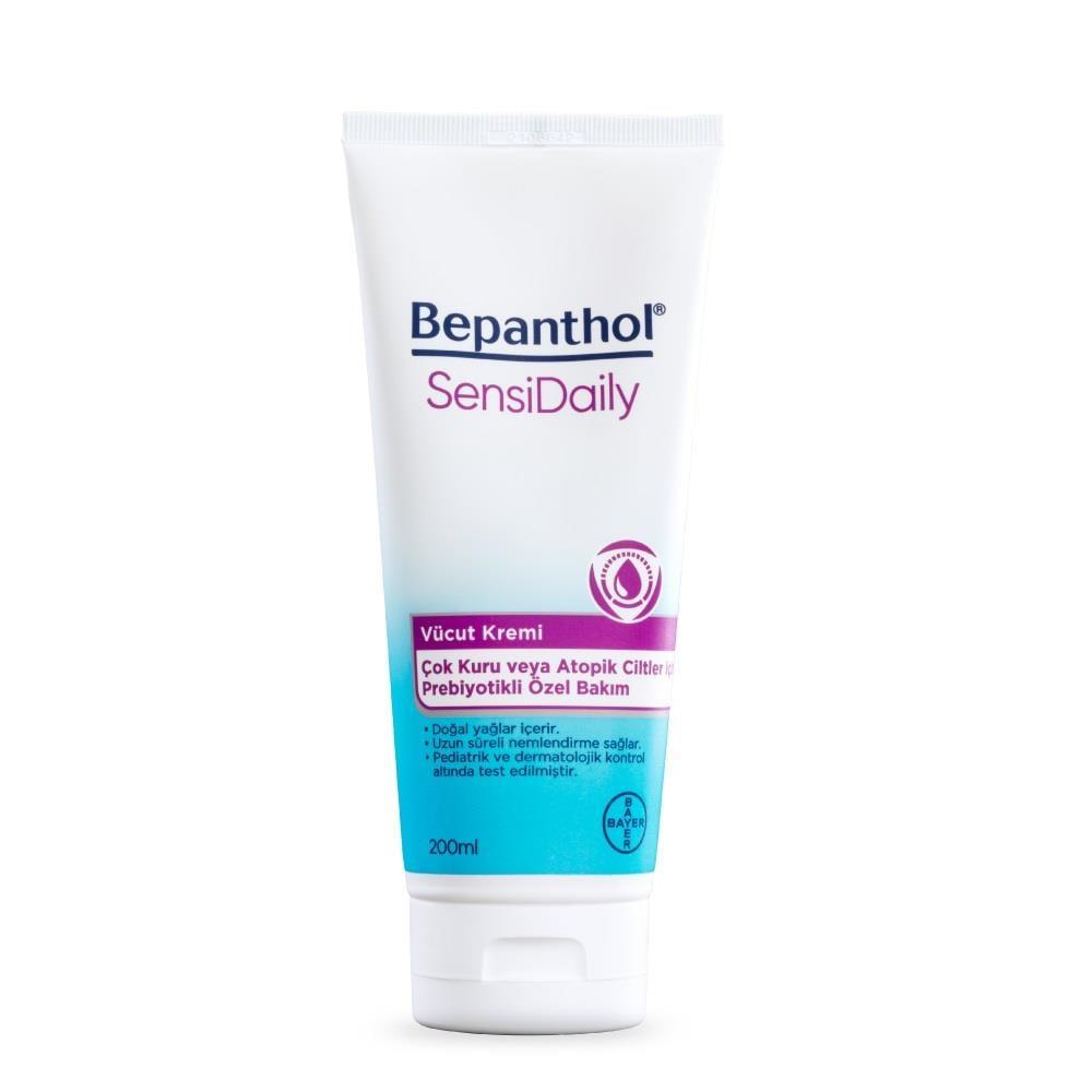 Bepanthol Sensidaily: Prebiotic Body Cream for Dry, Atopic & Sensitive Skin | Fragrance-Free, Paraben-Free, SLS-Free | Long-Lasting Hydration - image 3