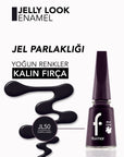 Flormar Jelly Look High-Shine Gel Nail Polish 11ml