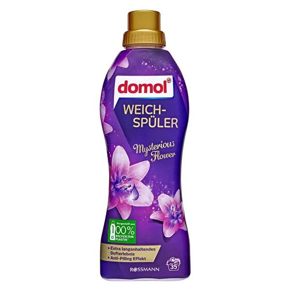 Domol Premium Fabric Softener Mysterious Flower Scent - Long Lasting Fragrance, Easy Ironing, 35 Wash Capacity, 1000ml Domol Premium Fabric Softener - Long Lasting Fragrance & Softness fabric softener, premium laundry care, long-lasting fragrance, mysterious flower scent, volatile oils in laundry, easy ironing fabric softener, laundry softener, clothes softener, Domol, luxurious laundry, soft clothes, fresh scent, laundry essentials, premium scented fabric softener