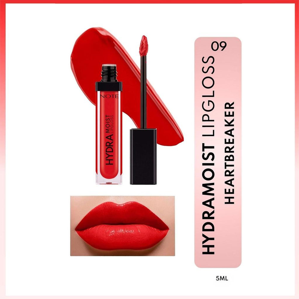 Note Hydramoist Lipgloss 09 Heartbreaker Hydrating Shine