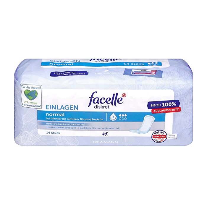 Facelle Organic Cotton Sanitary Pads - Regular Size | Eco-Friendly