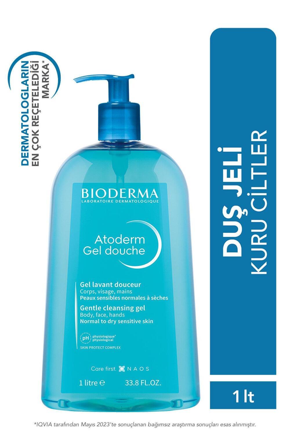 Bioderma Atoderm Shower Gel 1000ml - Moisturizing, Dermatologically Tested, Paraben-Free for Sensitive Skin - image 18