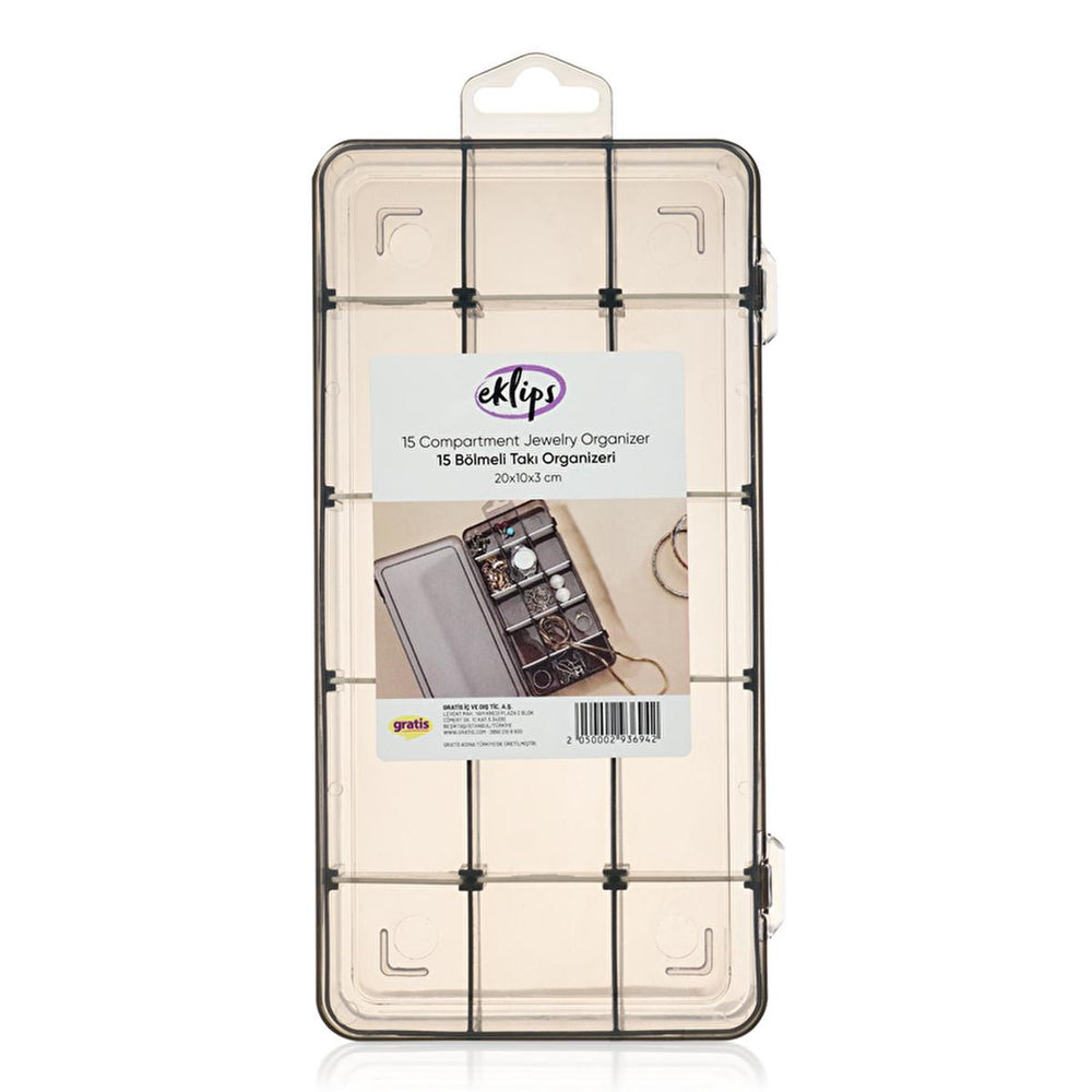 Eklips 15 Compartment Jewelry Organizer - Store & Protect Your Accessories - view 2