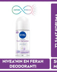 Nivea Fresh Sensation Women's Roll On Deodorant 1.69oz - Long Lasting - view 2