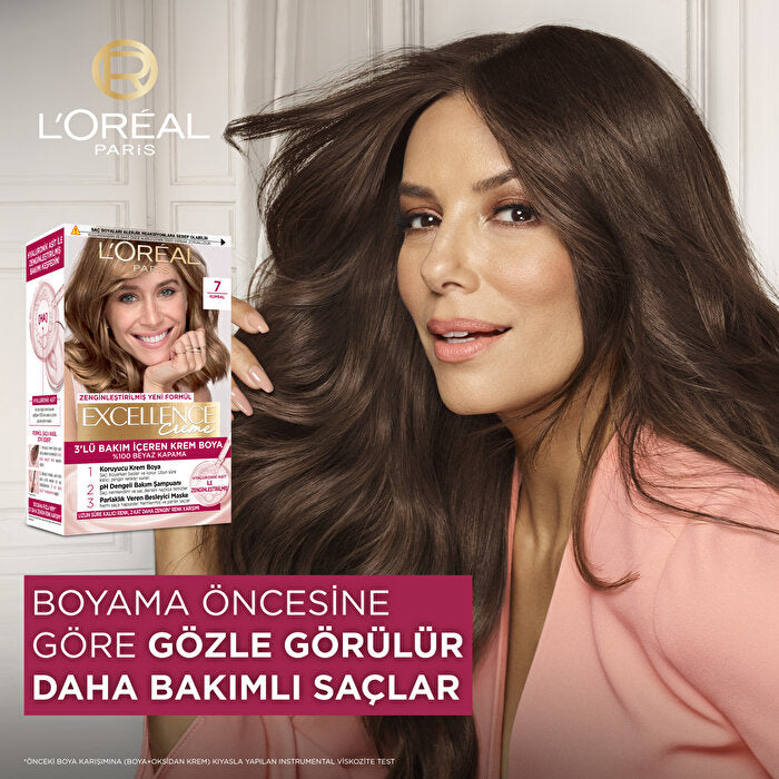 L'Oreal Paris Excellence Crème Hair Color Ash Blonde 9.1 - 100% Gray Coverage | Professional Care - view 3