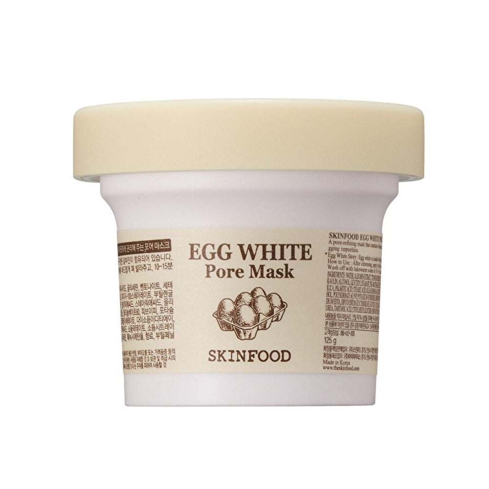 Skinfood Egg White Pore Mask: Deep Cleansing & Moisturizing Facial Mask for Minimizing Pores - Korean Beauty Secret Skinfood Egg White Pore Mask - Pore Cleansing & Moisturizing Skinfood egg white mask, pore cleansing mask, facial mask for pores, moisturizing face mask, egg white pore mask, korean beauty mask, facial mask, pore minimizer, moisturizing mask, skin tightening, korean skincare, beauty mask, skincare, egg white extract, albumin, clear skin, radiant skin, youthful skin, pore treatment, blackhead r