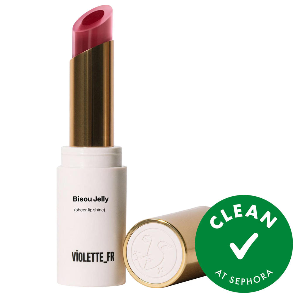 BISOU JELLY Sheer Shine Hydrating Lipstick - Vegan, Gluten-Free, Cruelty-Free Lip Care BISOU JELLY Hydrating Lipstick - Vegan & Cruelty-Free hydrating lipstick, vegan lipstick, clean beauty, cruelty-free cosmetics, gluten-free lip care, antioxidant lip balm, lip care, vegan cosmetics, natural beauty products, BISOU JELLY, sheer lipstick, nourishing lipstick, ethical beauty, Sephora Clean, balm-meets-lipstick, Castor Seed Oil, Vitamin E, Chasteberry Extract