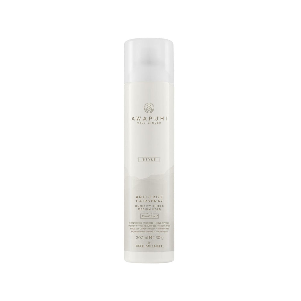 Paul Mitchell Awapuhi Wild Ginger Anti-Frizz Spray - 10.38 fl oz - Smooth, Manageable Hair Paul Mitchell Awapuhi Anti-Frizz Spray - Smooth Hair Solution anti-frizz spray, hair smoothing product, Paul Mitchell Awapuhi, natural hair care, medium hold styling spray, hair care, curly hair solution, wavy hair solution, frizz control, hair smoothing, natural ingredients, hair nourishment, styling spray, hair product, Paul Mitchell