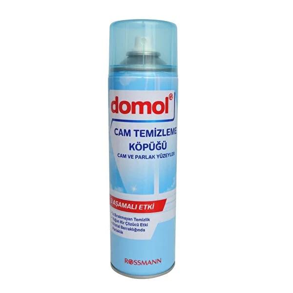 Domol Effective Glass Cleaner for Shiny Surfaces - 500ml, Leaves Surfaces Streak-Free & Pleasant Scent Domol Glass Cleaner - Effective & Streak-Free glass cleaner, shiny surface cleaner, effective cleaning solution, practical cleaning product, household cleaning, streak-free, pleasant scent, 500ml, Domol
