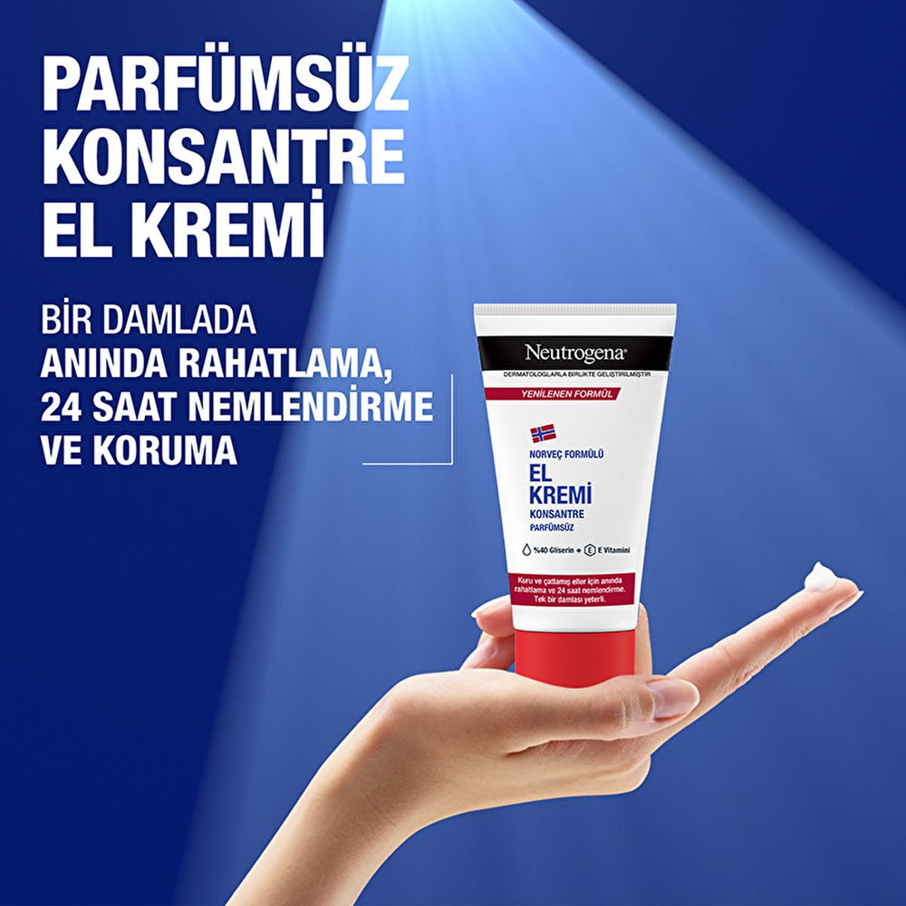 Neutrogena Norwegian Formula Hand Cream - Fragrance-Free, 24-Hour Moisturization for Dry Hands - view 7