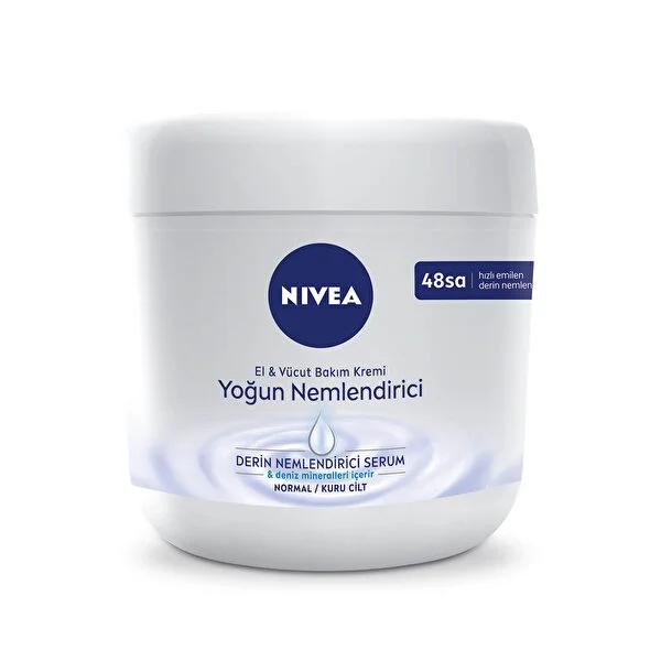 Nivea Moisturizing Body and Hand Cream - Intense Hydration, Non-Greasy, 400ml Nivea Moisturizing Body Cream - 48hr Hydration Nivea body cream, intense moisturizer, non-greasy body lotion, long-lasting hydration cream, moisturizing serum for dry skin, body moisturizer, hand cream, dry skin relief, skincare routine, Nivea moisturizer, 400ml, body care, hydration, smooth skin, non-greasy, suitable for all skin types