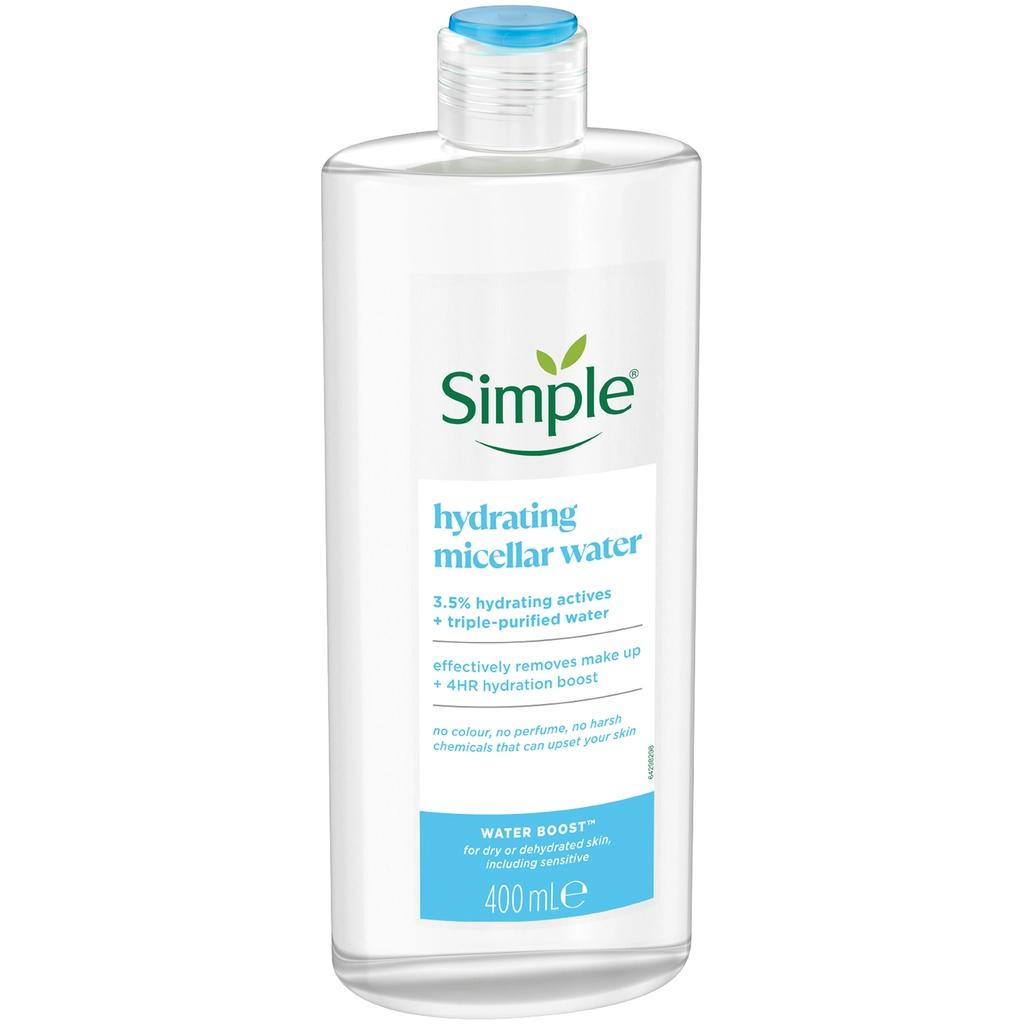 Simple Water Boost Micellar Cleansing Water 400 ml