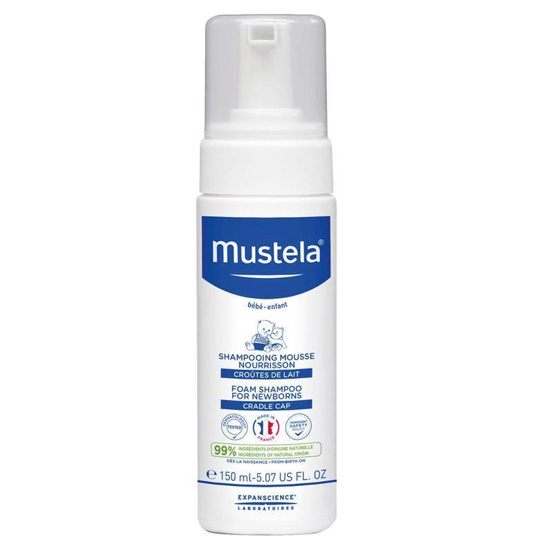 Mustela Baby Foam Shampoo for Newborns - Gentle, Tear-Free, 5.07 fl oz - image 3