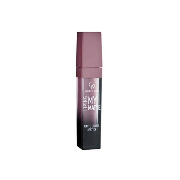 Golden Rose Matte Liquid Lipstick No. 07: Rich Color, Long Lasting, Non-Drying Formula - Comfortable Matte Finish for All-Day Wear Golden Rose Matte Liquid Lipstick: Long Lasting, Rich Color matte liquid lipstick, long lasting lipstick, non drying lipstick, rich color lipstick, golden rose lipstick, liquid lipstick, matte lipstick, comfortable matte lipstick, lipstick, matte lip color, long-wear lip color, non-drying lip color, rich pigment lipstick, cosmetics, beauty, lip makeup, comfortable matte, bold li