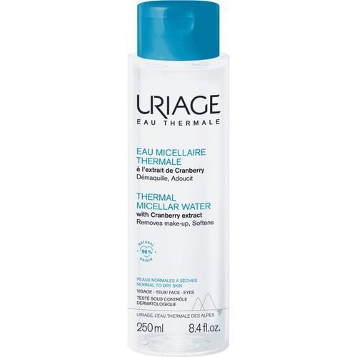 Uriage Uriage Thermal Micellar Water for Normal to Dry Skin - Gentle Skincare 250ml Uriage Thermal Micellar Water for Dry Skin Uriage Thermal Micellar Water, Micellar Water for Normal to Dry Skin, Gentle Skincare, Thermal Water Skincare, Daily Cleansing Solution, Skincare for Sensitive Skin, Normal Skin Care, Dry Skin Care, Micellar Technology, Uriage Skincare, Skincare Products, Cleansing Water, Soothing Skincare, Hydrating Skincare