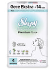 Sleepy Bio Natural Premium Plus+ Night Pads 14 Pack