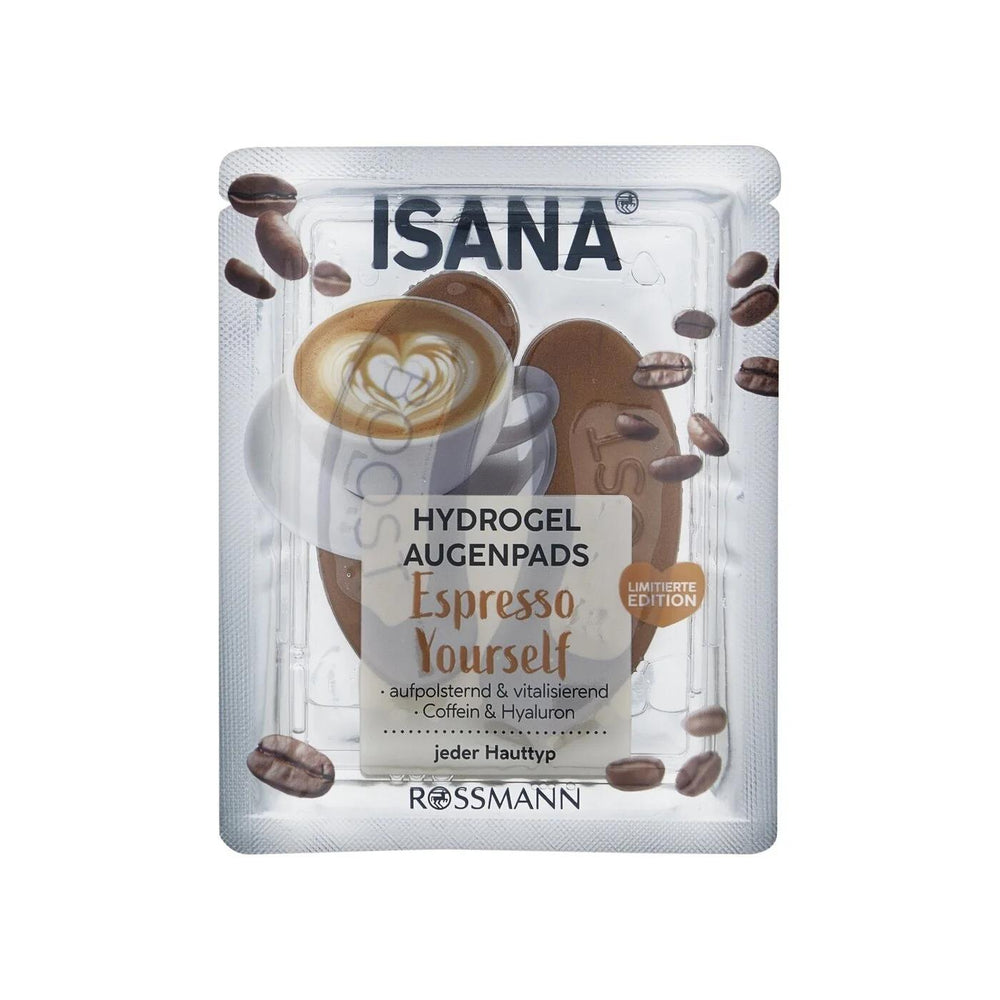 Isana Espresso Yourself Hydrogel Eye Pads - 2 pcs