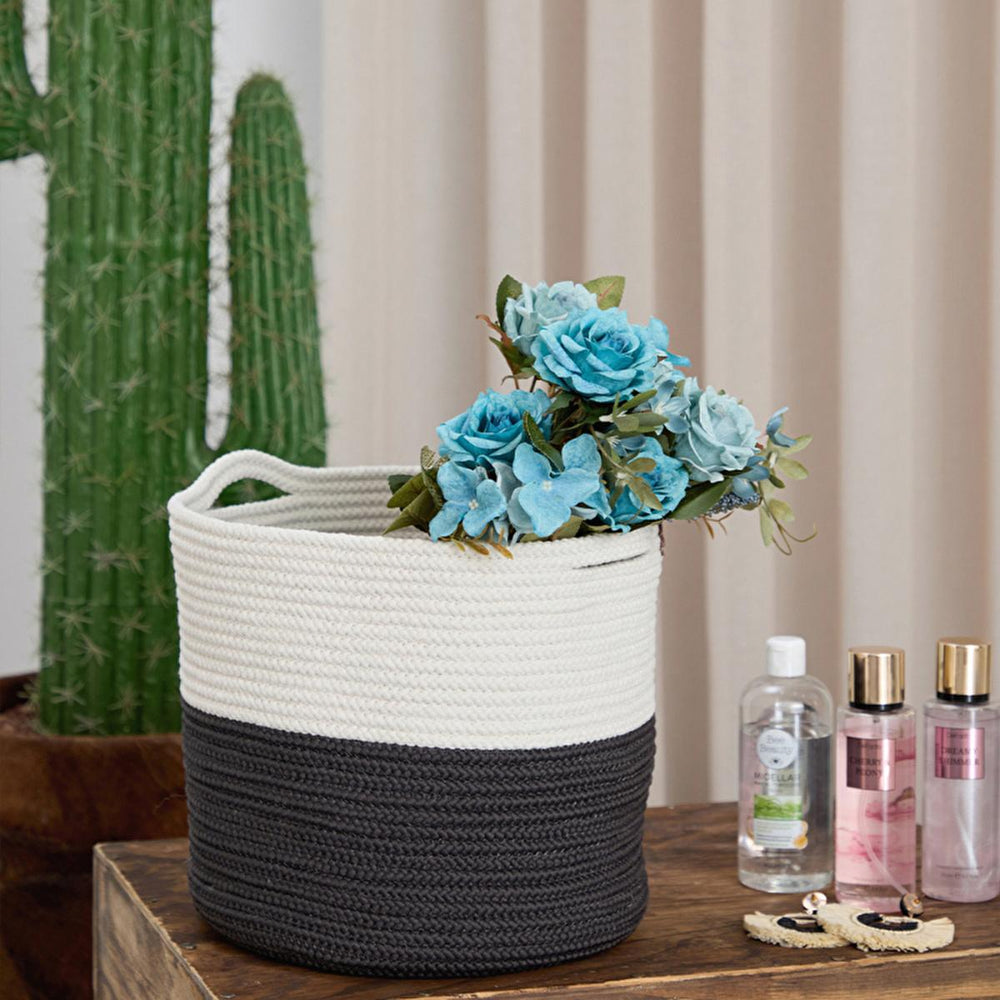 Coco Clementine Handwoven Jute Basket - Eco-Friendly, Multi-Purpose Storage Solution for Home Decor - view 5