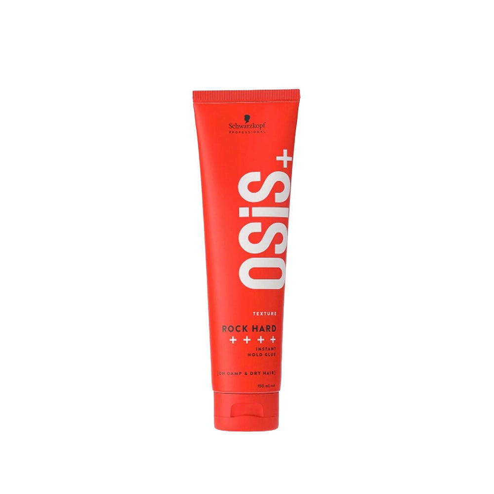 Schwarzkopf Osis+ Texture Rock Hard Instant Hold Glue - Ultra Strong Hold Hair Styling Product for Texture and - Hair Care