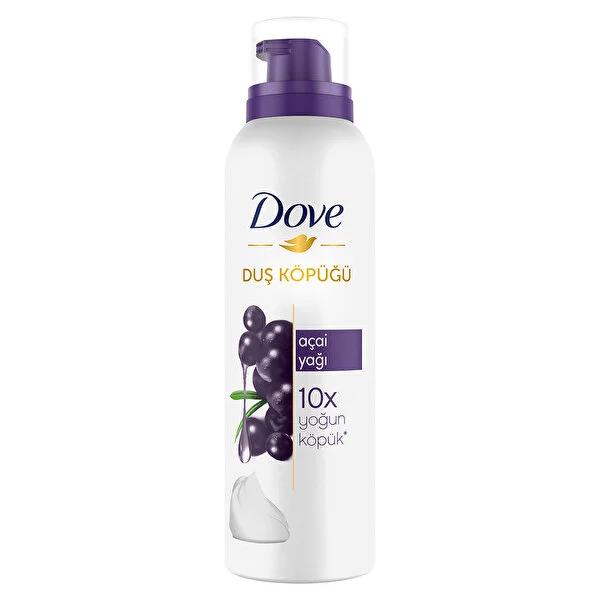 Dove Acai Oil Shower Foam: Experience 10X Richer Foam for Soft, Refreshing Skin - Gentle &amp; Fragrant Body Wash, 6.76 fl oz Dove Acai Shower Foam: Soft Skin &amp; Refreshing Scent Dove shower foam, acai shower foam, shower mousse, body wash foam, fragrant body wash, gentle skin cleanser, softening body wash, luxury shower experience, easy to use body wash, refreshing shower gel, Dove, shower foam, acai oil, body wash, skin cleanser, personal care, beauty, bath, shower, skin care, gentle cleanser, refreshing, frui