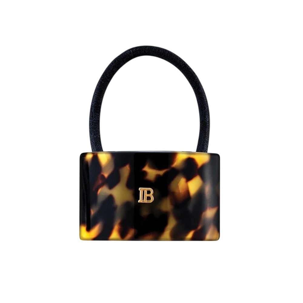 Balmain Cellulose Acetate Elastique Hair Tie Tortoise Shell 1 pc