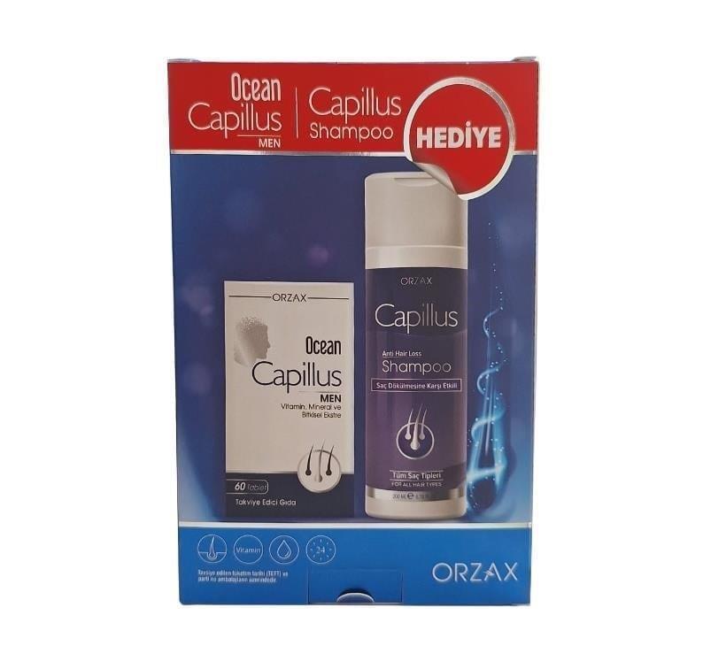 Ocean Capillus Men's Shampoo and Hair Care Set with 60 Tablets - Gift Included Ocean Capillus Men's Shampoo Set men's shampoo, hair care set, Ocean Capillus, tablet shampoo, men's grooming products, men's hair care, grooming essentials, hair care routine, travel-friendly hair care, convenient hair care