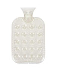 Fashy 1.2L Transparent Honeycomb Hot Water Bottle - TUV Certified, Odorless, Hot & Cold Therapy - image 2