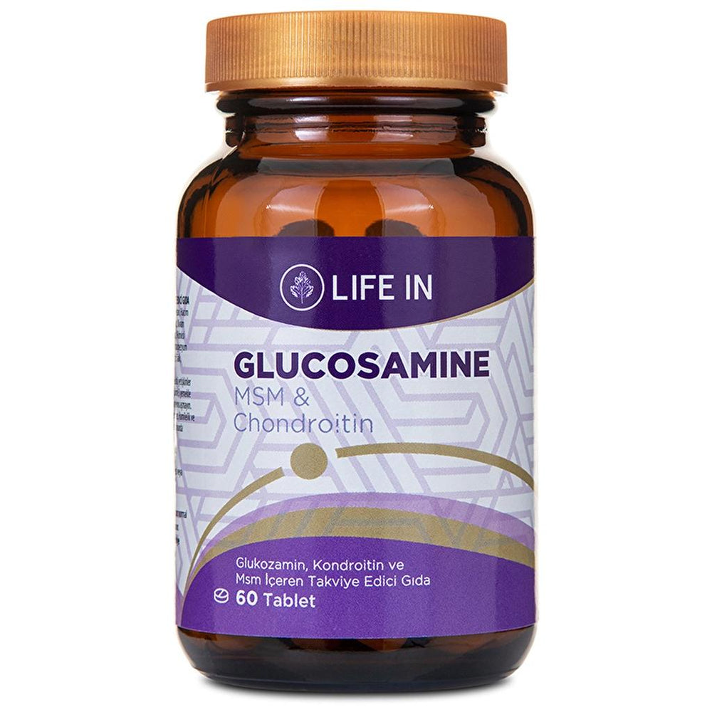 Life In Glucosamine Chondroitin & MSM Supplement 60 Tablets