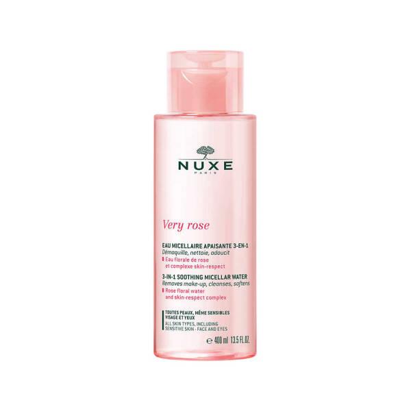Nuxe Very Rose 3-in-1 Micellar Water - Natural Makeup Remover & Skincare for Dry Skin - image 3