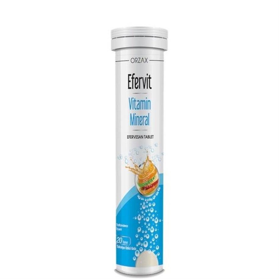 Orzax Efervit Vitamin and Mineral Supplement - 20 Effervescent Tablets for Nutritional Support - image 3
