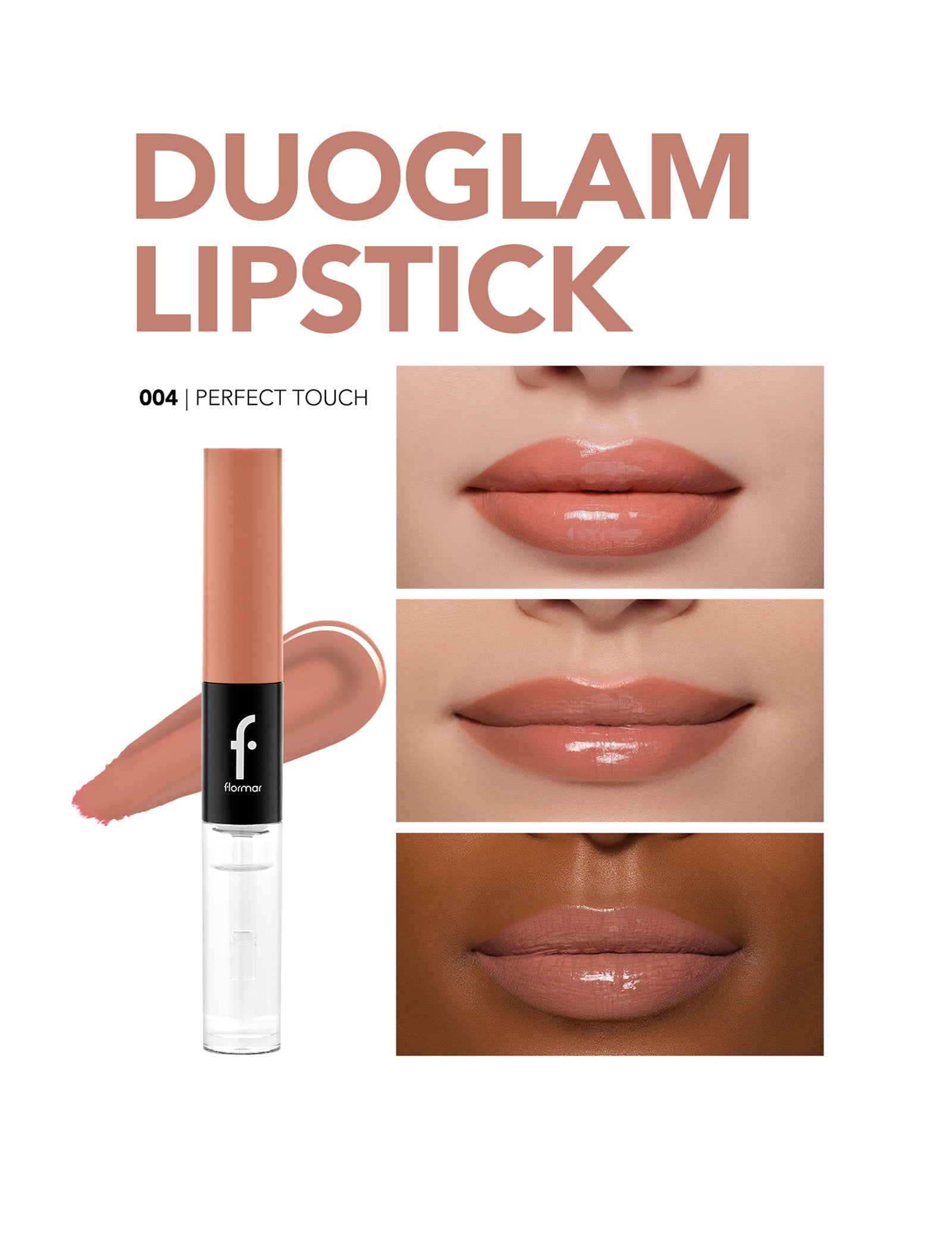 Flormar Duoglam Creamy Liquid Lipstick &amp; Lip Gloss
