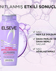 Loreal Paris Elseve Hydra Hyaluronic Moisturizing Shampoo - Hydrating, Non-Weighing Hair Care for Dry or Damaged - Shampoo
