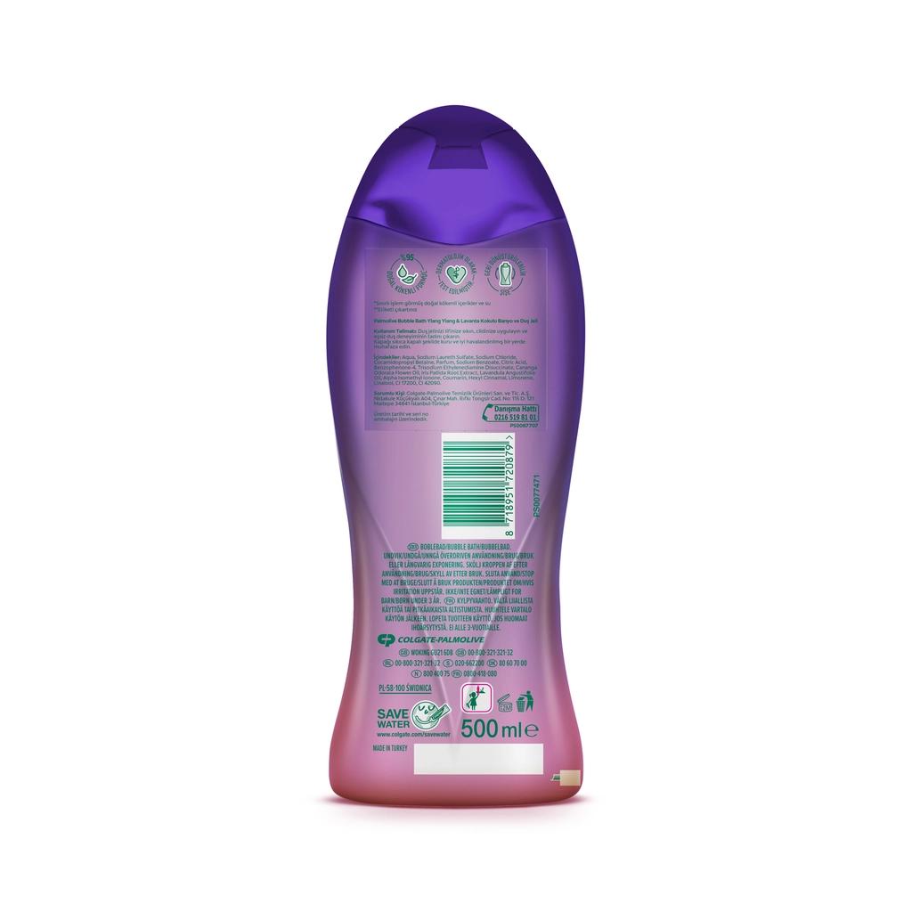 Palmolive Ylang Ylang &amp; Lavender Bubble Bath &amp; Shower Gel 500 ml