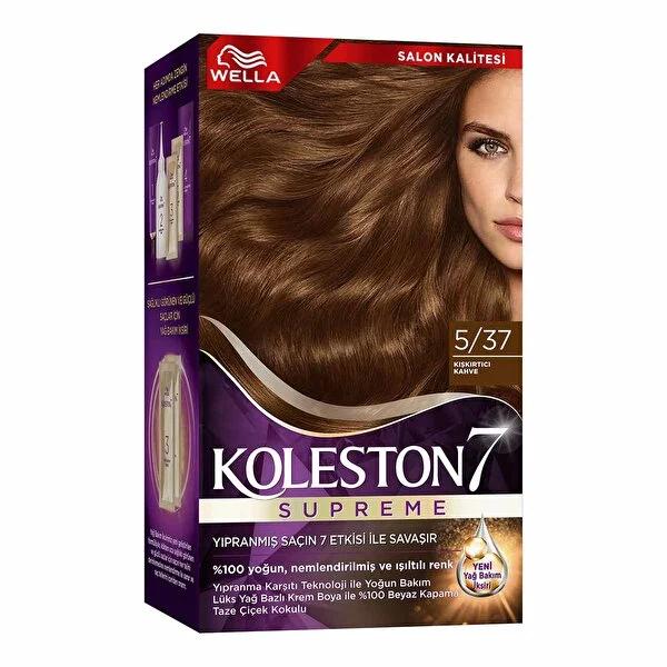 Wella Koleston Supreme Hair Dye - Intense, Moisturizing, Long-Lasting Color for Gray Hair Coverage Wella Koleston Supreme Hair Dye - Intense Color hair dye, Wella Koleston Supreme, intense hair color, moisturizing hair dye, long-lasting hair color, gray hair coverage, luxurious cream formula, Plex Oil Care Technology, Color Revitalizer Cream, hair care, hair coloring, beauty products, cosmetics